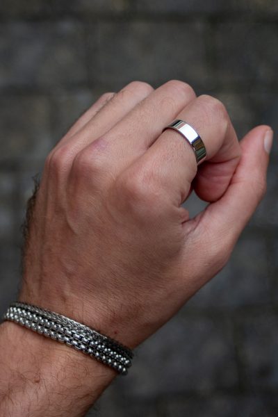טבעת חריטה לגבר